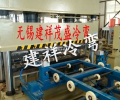 金属波纹整管轧波机