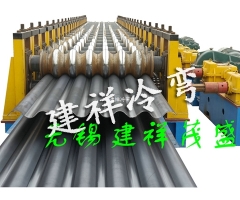 波纹膜板弧型波成型机