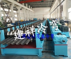 波纹膜板弧型波成型机