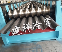 波纹膜板T型波成型机