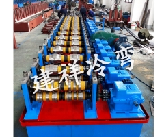 电梯固定角钢冲孔成型一体机