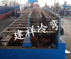 槽式电缆桥架成型设备