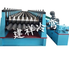 涵洞波纹板成型机