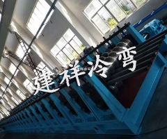 涵洞波纹板成型机